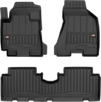 Резиновые коврики Frogum Proline 3D для Hyundai Tucson (mkI) 2004-2010 (без креплений) - фото 1