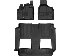 Гумові килимки Frogum Proline 3D для Dodge Grand Caravan (mkV) 2007-2020 (2 ряд - 2 місця)(1-2 ряд)