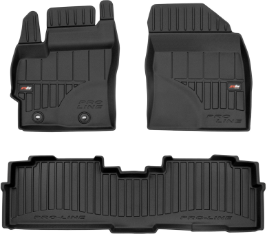 Гумові килимки Frogum Proline 3D для Toyota Verso (mkII) 2009-2018 - фото 1
