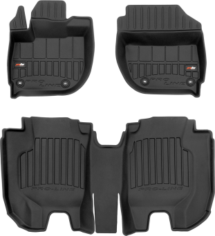 Резиновые коврики Frogum Proline 3D для Honda HR-V (mkII) 2013-2022 - фото 1