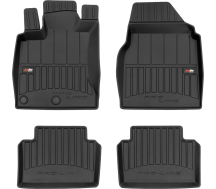 Резиновые коврики Frogum Proline 3D для Nissan Qashqai (mkI) 2006-2013 (без обдува на 2 ряд)