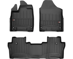 Резиновые коврики Frogum Proline 3D для Honda Pilot (mkIII) 2015-2022 / Passport (mkIII) 2018-> (1-2 ряд)
