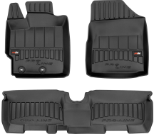 Резиновые коврики Frogum Proline 3D для Toyota Yaris (mkII) 2005-2011