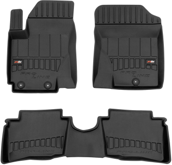 Гумові килимки Frogum Proline 3D для Hyundai i20 (mkI) 2008-2014 - фото 1