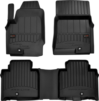 Гумові килимки Frogum Proline 3D для SsangYong Rexton (mkII) 2017&rarr; (1-2 ряд) - фото 1
