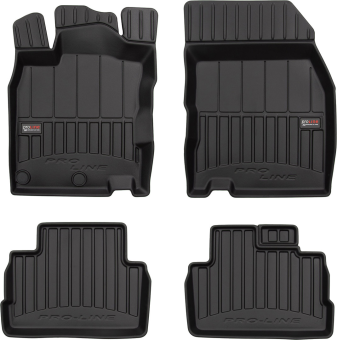 Резиновые коврики Frogum Proline 3D для Nissan Qashqai (mkII) 2013-2021 - фото 1