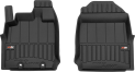 Резиновые коврики Frogum Proline 3D для Isuzu D-Max (mkIII) 2019-&gt; (extended cab) - фото 1
