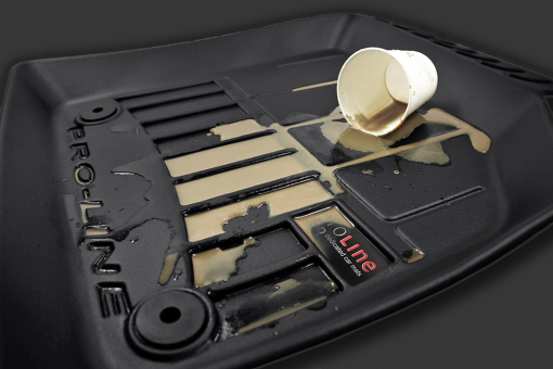 Гумові килимки Frogum Proline 3D для Mitsubishi Outlander (mkII) 2006-2013 - фото 3