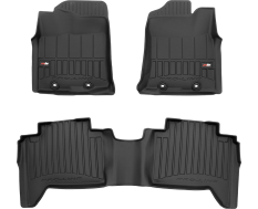 Резиновые коврики Frogum Proline 3D для Toyota Tacoma (mkII) 2005-2015 (double cab)