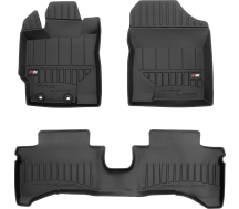 Резиновые коврики Frogum Proline 3D для Toyota Yaris (mkIII) 2010-2020 (гибрид)