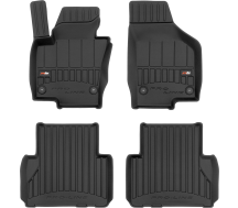 Гумові килимки Frogum Proline 3D для Volkswagen Sharan (mkII) 2010-2022; Seat Alhambra (mkII) 2010-2020 (1-2 ряд)