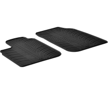Резиновые коврики Gledring для Renault Logan (mkI) 2004-2012; Dacia Logan (mkI) 2004-2012 (1 ряд) (GR 0172)