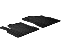 Резиновые коврики Gledring для Citroen Berlingo (mkII) 2008-2018; Peugeot Partner (mkII) 2008-2018 (1 ряд) (GR 0120)