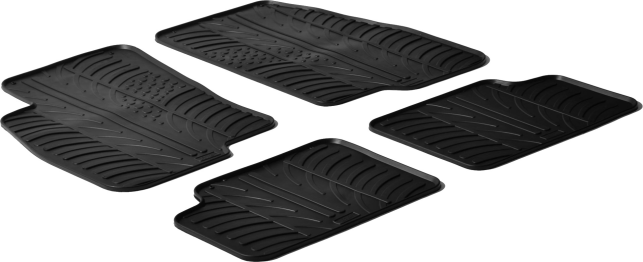 Гумові килимки Gledring для Fiat Punto (mkIII) 2005-2009 (Grande) (GR 0130) - фото 1