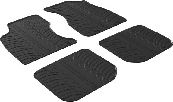 Гумові килимки Gledring для Audi A4/S4/RS4 (mkI) (B5) 1994-2001 (GR 0256) - фото 1