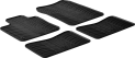 Резиновые коврики Gledring для Renault Twingo (mkII) 2007-2014 (GR 0040) - фото 1