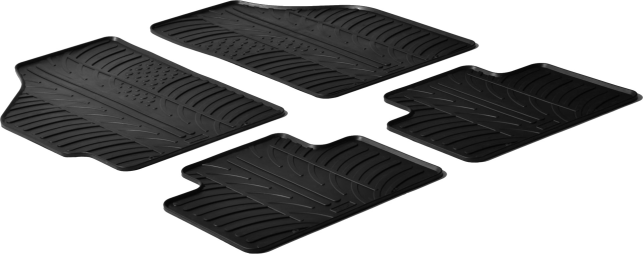 Резиновые коврики Gledring для Fiat Punto (mkII) 1999-2010 (GR 0137) - фото 1