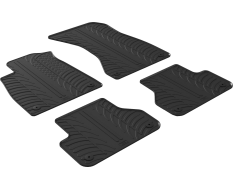 Гумові килимки Gledring для Audi A5/S5 (mkII) 2016→ (ліфтбек) (GR 0703)