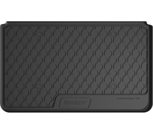 Резиновый коврик в багажник Gledring для Renault Captur (mkI) 2013-2019 (верхний уровень)(багажник) (GR 1558)