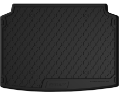 Резиновый коврик в багажник Gledring для Peugeot 308 (mkII) 2013-2021 (хетчбек)(багажник) (GR 1654)