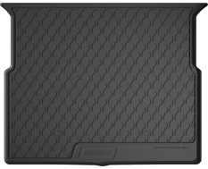 Резиновый коврик в багажник Gledring для Citroen C4 Picasso (mkII) / C4 Spacetourer (mkII) 2013-2022 (нижний)(багажник) (GR 1751)