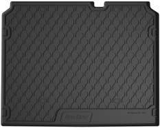 Резиновый коврик в багажник Gledring для Citroen C4 (mkII) 2010-2018 (багажник) (GR 1753)