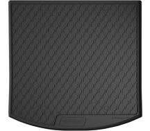Резиновый коврик в багажник Gledring для Volkswagen Touran (mkI) 2003-2015 (5 мест)(верхний)(багажник) (GR 1018)