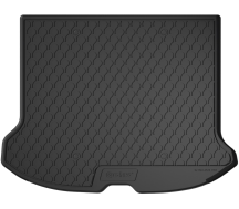 Резиновый коврик в багажник Gledring для Volvo XC60 (mkI) 2008-2017 (с докаткой)(багажник) (GR 1903)