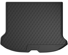 Гумовий килимок в багажник Gledring для Volvo XC60 (mkI) 2008-2017 (з докаткою)(багажник) (GR 1903)