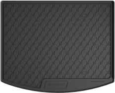 Гумовий килимок в багажник Gledring для Ford Kuga (mkII) 2012-2019 (з дворівневою підлогою)(нижній рівень)(багажник) (GR 1311)