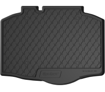 Резиновый коврик в багажник Gledring для Seat Ibiza (mkV) 2017→ (хетчбек)(не TGI)(багажник) (GR 1807)