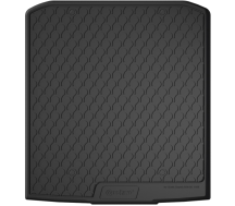 Резиновый коврик в багажник Gledring для Skoda Superb (mkIII) 2015-2023 (универсал)(без двухуровневого пола)(нижний)(с нишей под запаску)(багажник) (GR 1502)
