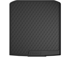 Гумовий килимок в багажник Gledring для Skoda Superb (mkIII) 2015-2023 (універсал)(без дворівневої підлоги)(нижній)(з нішею під запаску)(багажник) (GR 1502)