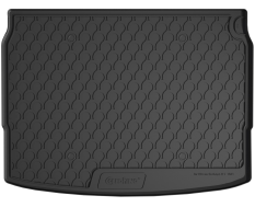 Гумовий килимок в багажник Gledring для Nissan Qashqai (mkII) 2013-2021 (з дворівневою підлогою)(верхній рівень)(багажник) (GR 1061)