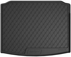Гумовий килимок в багажник Gledring для Volkswagen Tiguan (mkII) 2016-2024 (без дворівневої підлоги)(нижній)(без запаски)(багажник) (GR 1004)