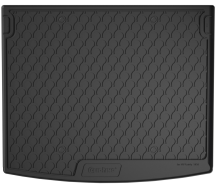 Резиновый коврик в багажник Gledring для Volkswagen Caddy (mkIII) 2010-2021 (Life)(багажник) (GR 1038)