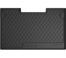 Резиновый коврик в багажник Gledring для Renault Kangoo (mkII) 2007-2021; Mercedes-Benz Citan (W415) 2012-2021 (пассажирский)(L2)(багажник) (GR 1560)
