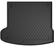 Резиновый коврик в багажник Gledring для Land Rover Range Rover Velar (mkI) 2017-2020 (с докаткой)(багажник) (GR 1932)