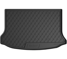 Резиновый коврик в багажник Gledring для Volvo V40 (mkII) 2012-2018 (D2/D3/D4) / 2012-2019 (T2/T3/T4) (нижний)(багажник) (GR 1906)