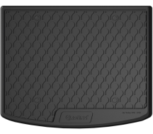 Резиновый коврик в багажник Gledring для Volvo V40 (mkII) 2018-2019 (D2/D3/D4 - Euro 6)(верхний)(багажник) (GR 1907)