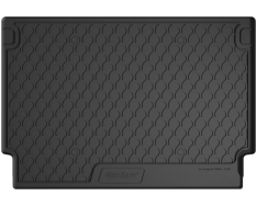 Резиновый коврик в багажник Gledring для Peugeot 5008 (mkI) 2009-2016 (со сложенным 3 рядом или без него)(багажник) (GR 1658)