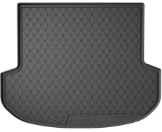 Резиновый коврик в багажник Gledring для Hyundai Santa Fe (mkIV) 2018-2020 (5 мест)(багажник) (GR 1355)