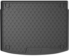 Резиновый коврик в багажник Gledring для Kia XCeed (mkI) 2018→ (с двухуровневым полом)(верхний уровень)(багажник) (GR 1457)