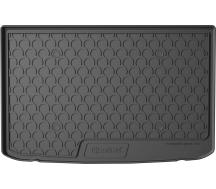 Резиновый коврик в багажник Gledring для Renault Captur (mkII) 2019→ (с двухуровневым полом)(верхний уровень)(багажник) (GR 1563)