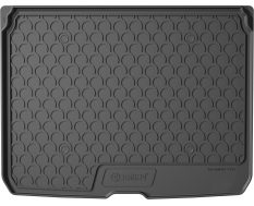 Резиновый коврик в багажник Gledring для Audi Q2/SQ2 (mkI) 2016-2023 (с двухуровневым полом)(верхнее положение)(багажник) (GR 1125)