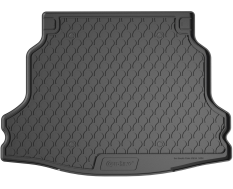 Резиновый коврик в багажник Gledring для Honda Civic (mkX) 2015-2022 (EU)(хетчбек)(без запаски)(багажник) (GR 1854)