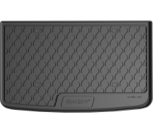 Резиновый коврик в багажник Gledring для Fiat 500L (mkI) 2017→ (нижний)(с докаткой или без)(багажник) (GR 1627)