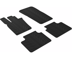 Гумові килимки Gledring для Porsche Panamera (mkII) 2016-2023 (ліфтбек) (GR 0820)