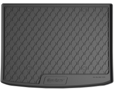Резиновый коврик в багажник Gledring для Audi A3/S3/RS3 (mkIV) 2020→ (хетчбек)(с двухуровневым полом)(верхний уровень)(багажник) (GR 1127)