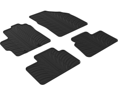 Гумові килимки Gledring для Toyota Aygo X (mkI) 2021→ (АКПП) (GR 0877)